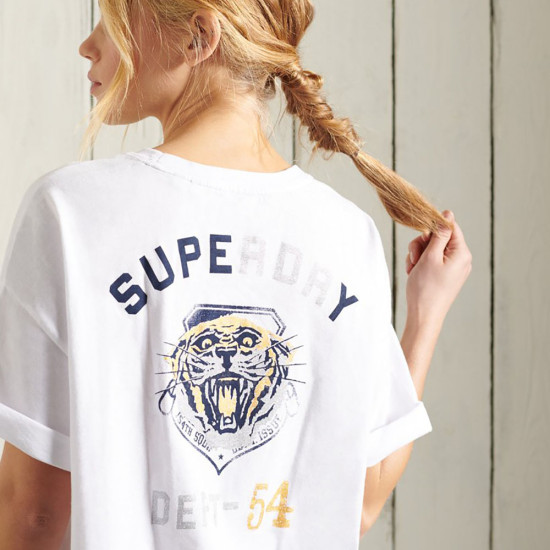 Superdry Γυναικεία κοντομάνικη μπλούζα